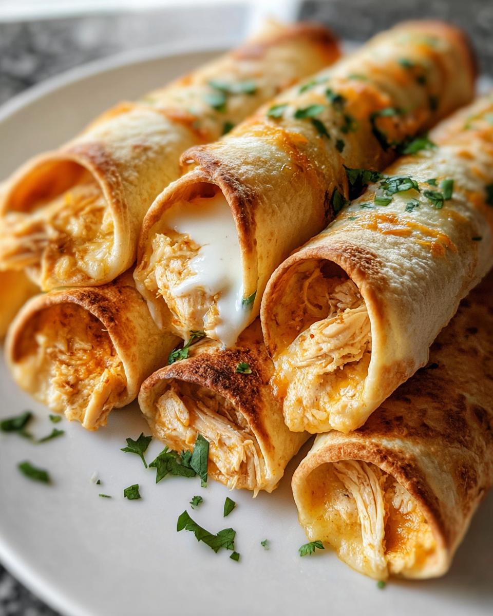 Cream Cheese Chicken Taquitos - detail 1