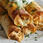 Cream Cheese Chicken Taquitos