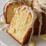 Cream Cheese Glazed Pound Cake