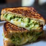 Creamy Avocado Grilled Cheese
