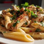 Creamy Cajun Chicken Penne Pasta