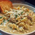 Creamy Chicken Alfredo Soup