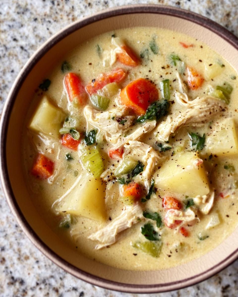 Creamy Chicken Potato Soup - detail 1