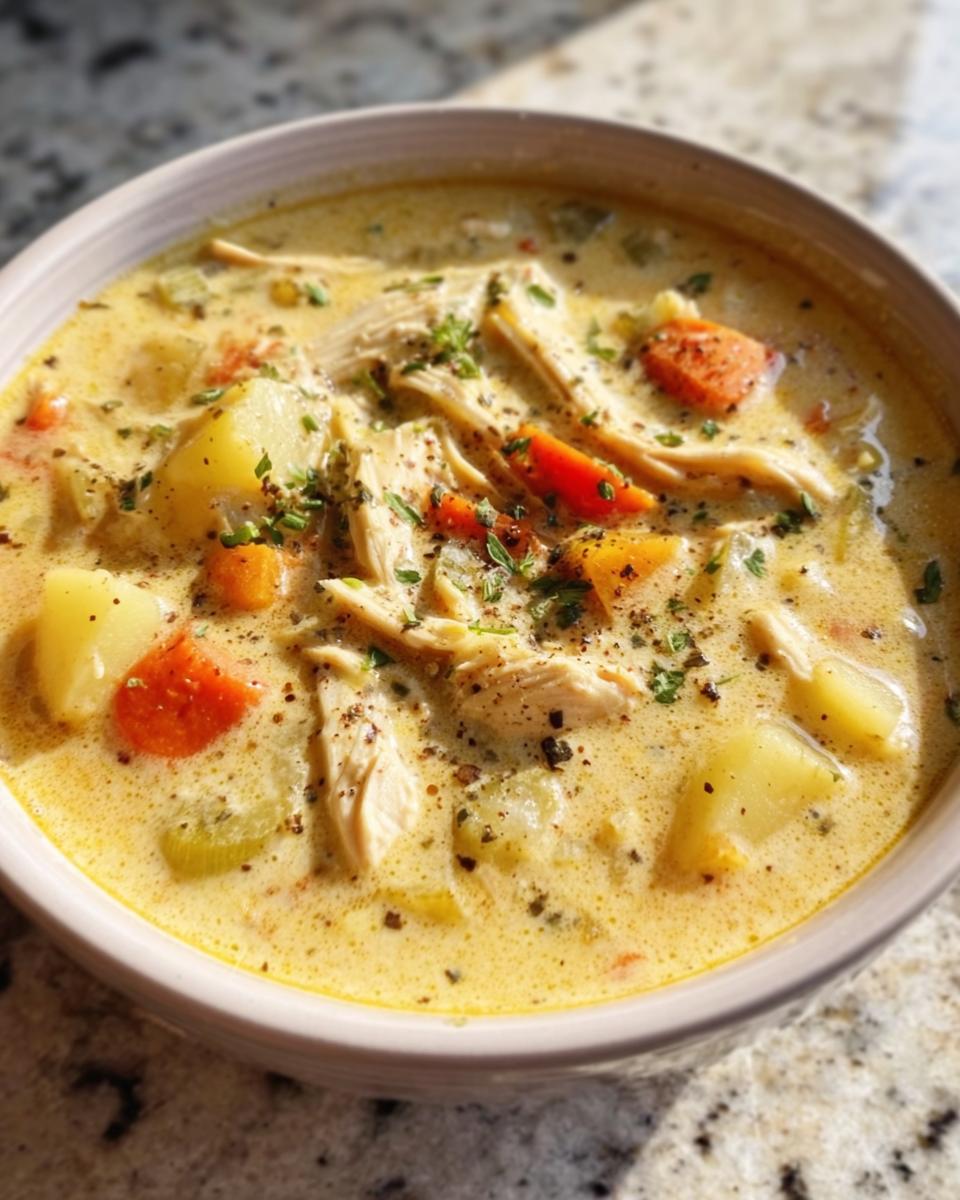 Creamy Chicken Potato Soup - detail 2