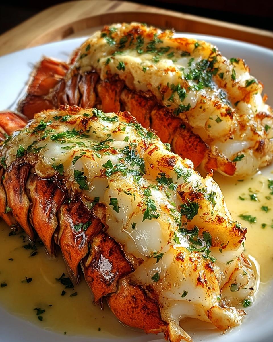 Creamy Garlic Butter Lobster Tails - detail 1