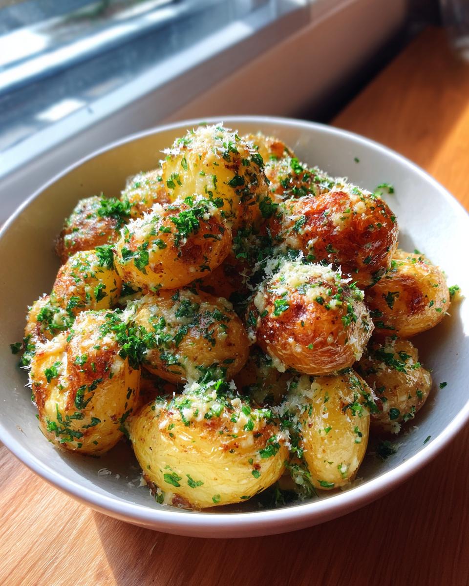 Creamy Garlic Sauce Baby Potatoes - detail 1