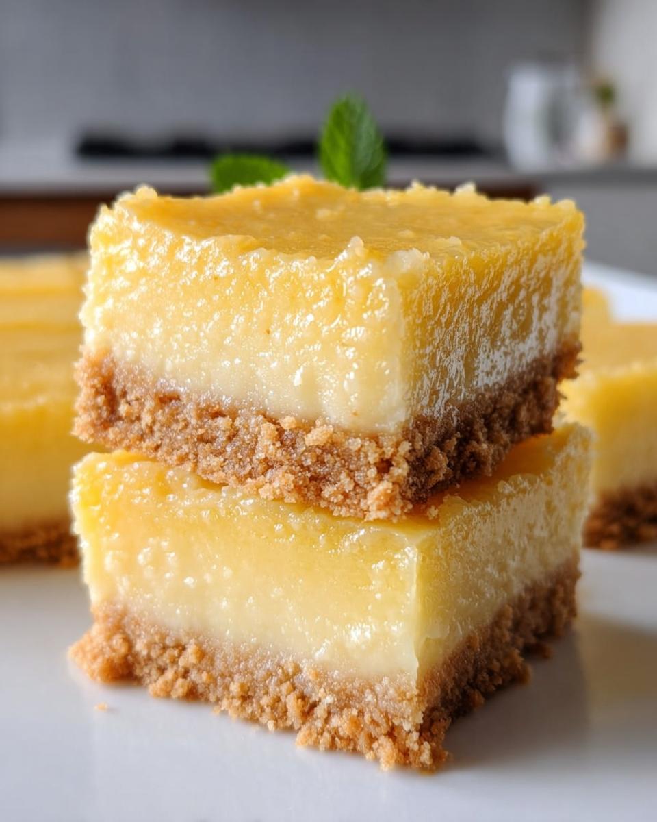 Creamy Lemon Squares - detail 1