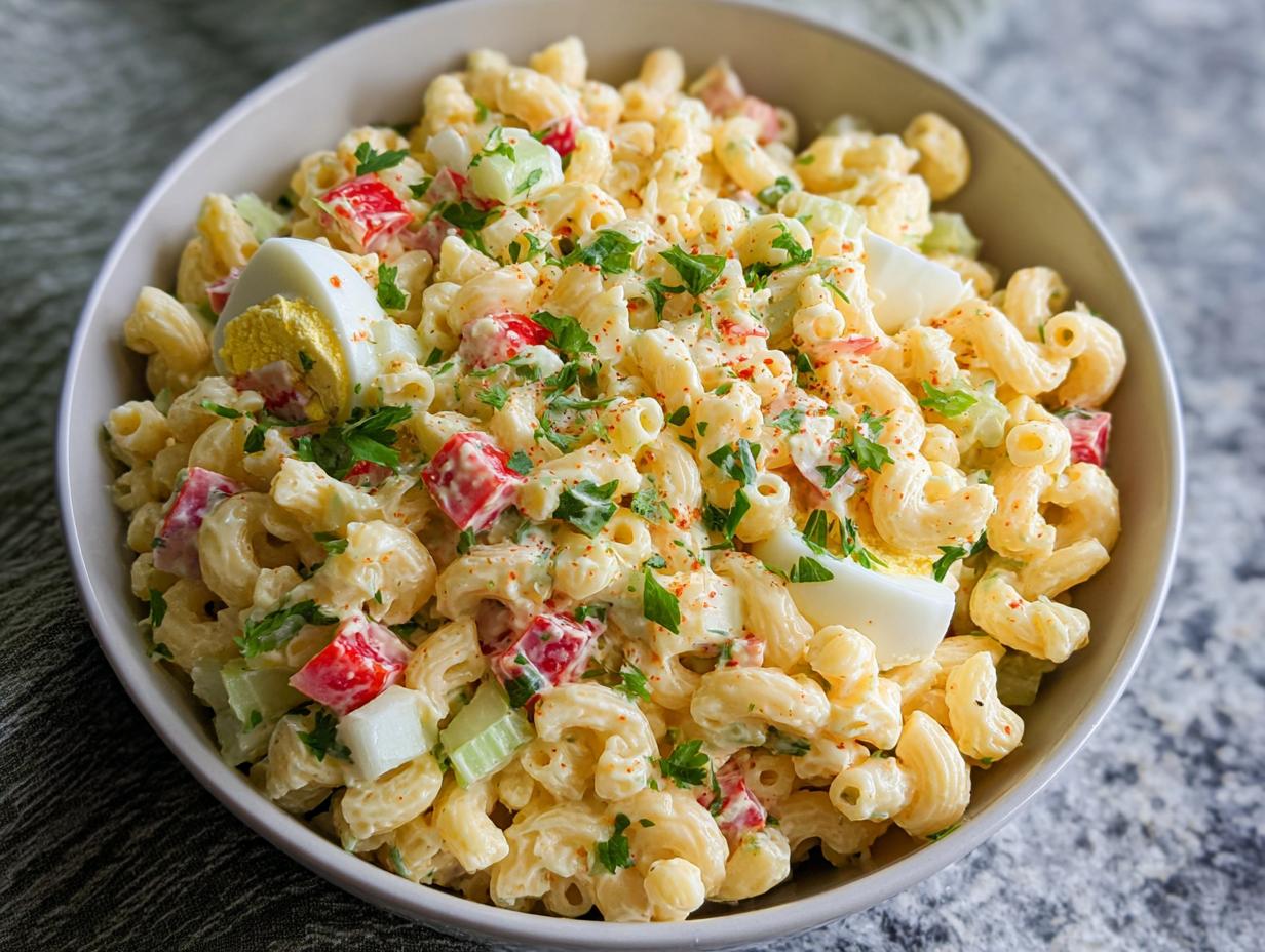 Creamy Macaroni Salad - detail 1
