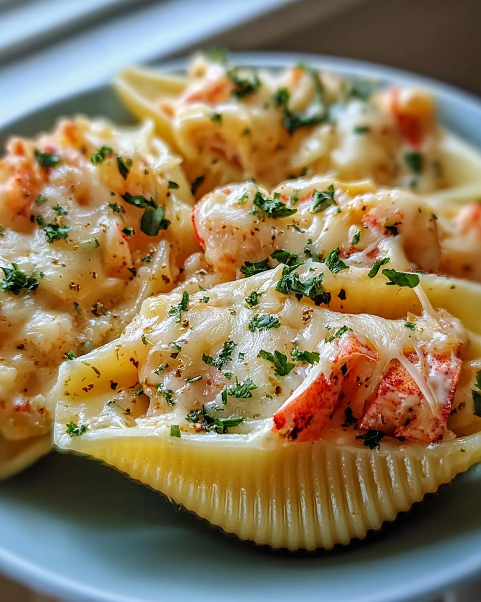 Creamy Seafood Stuffed Shells - detail 1
