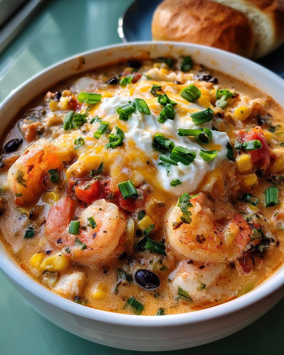 Creamy Seafood and Shrimp Chili - detail 1
