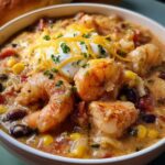 Creamy Seafood and Shrimp Chili