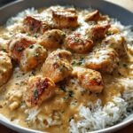 Creamy Smothered Chicken and Rice