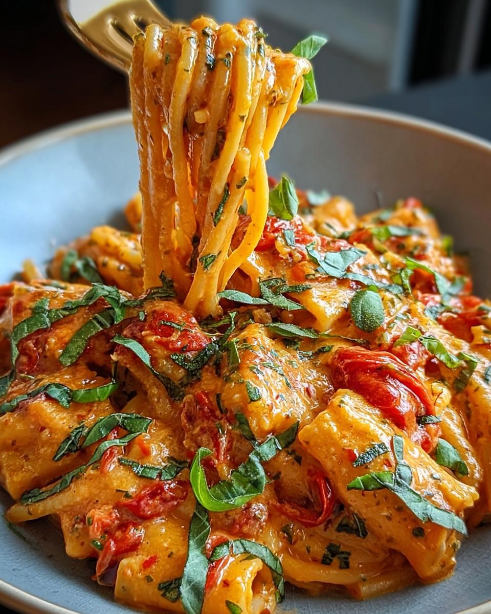 Creamy Tomato Garlic Pasta - detail 1