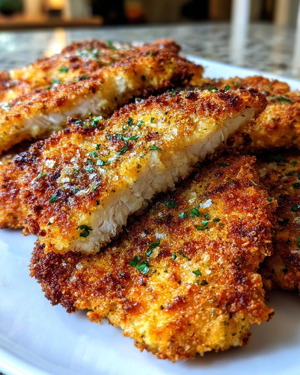 Crispy Air Fryer Parmesan Crusted Chicken - detail 1