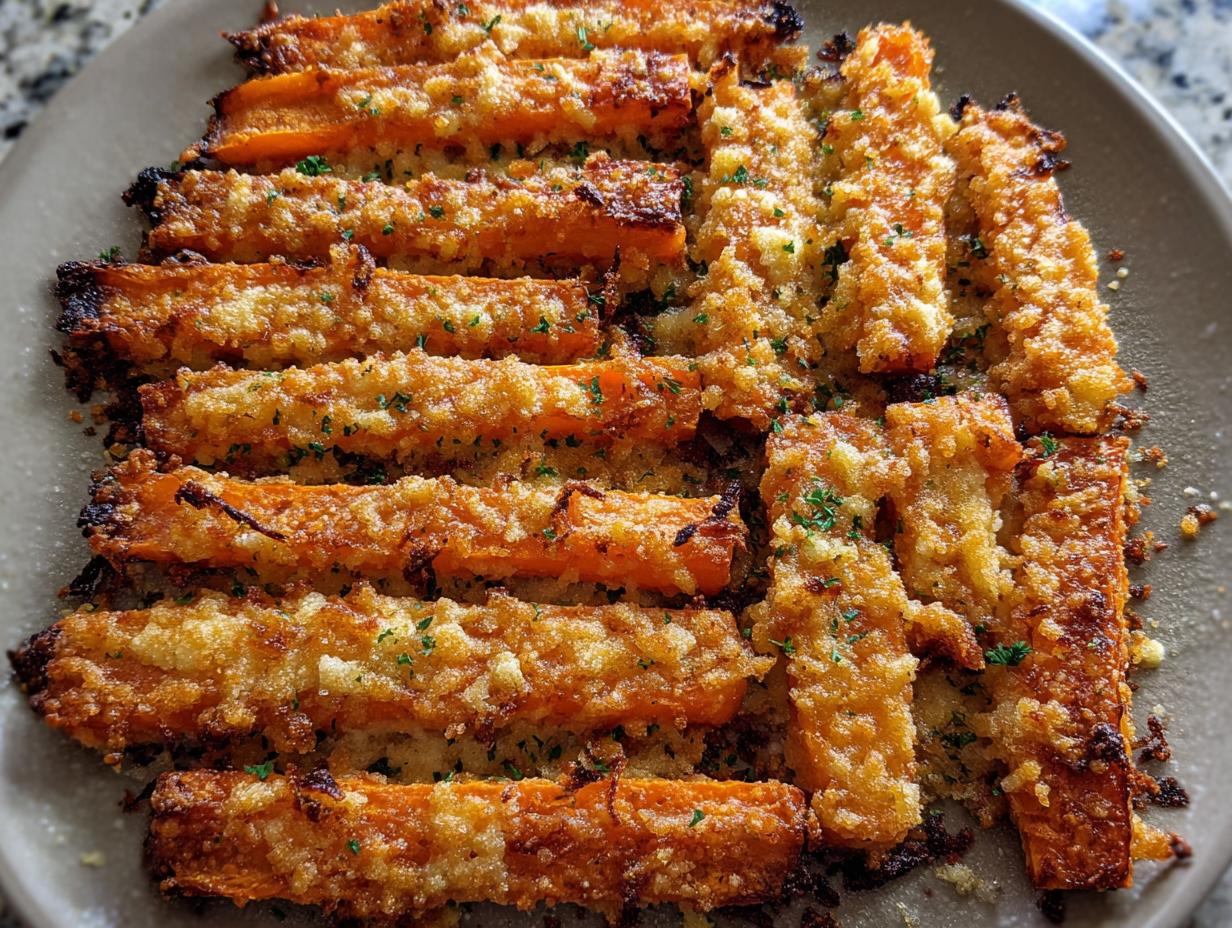 Crispy Parmesan Carrots - detail 1