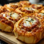 Crispy Pepperoni Pizza Rolls
