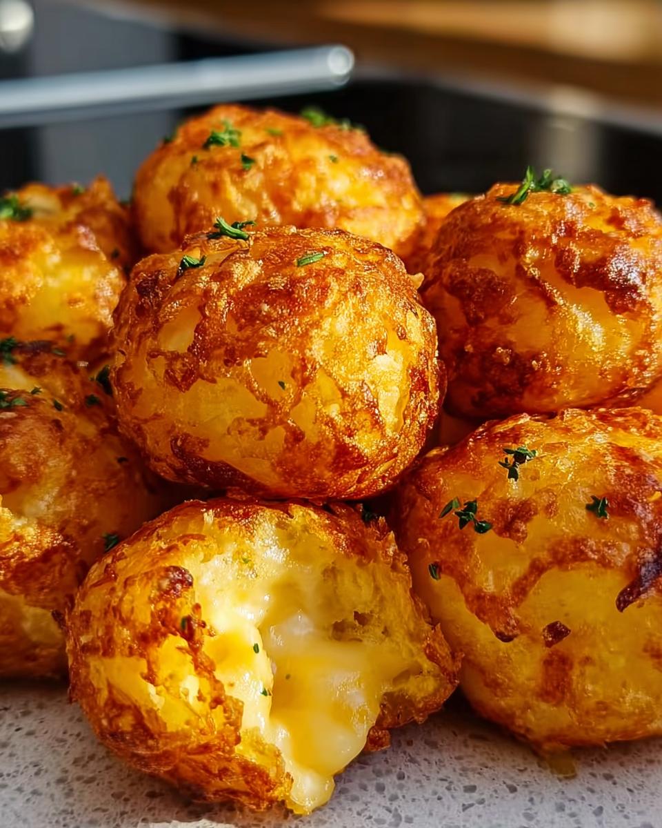 Crispy Potato & Cheese Bombs - detail 1