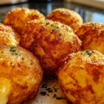 Crispy Potato & Cheese Bombs