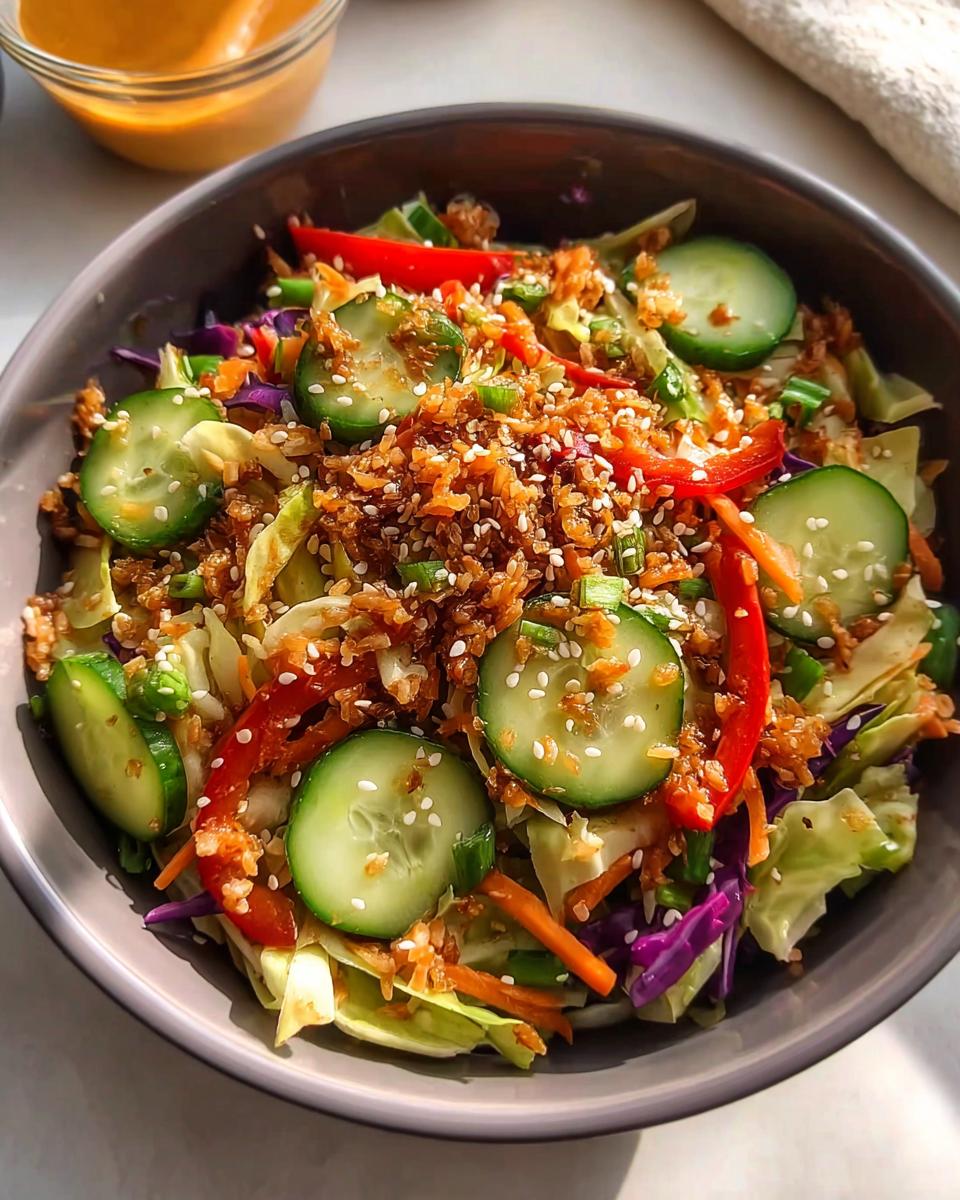 Crispy Rice Salad - detail 1