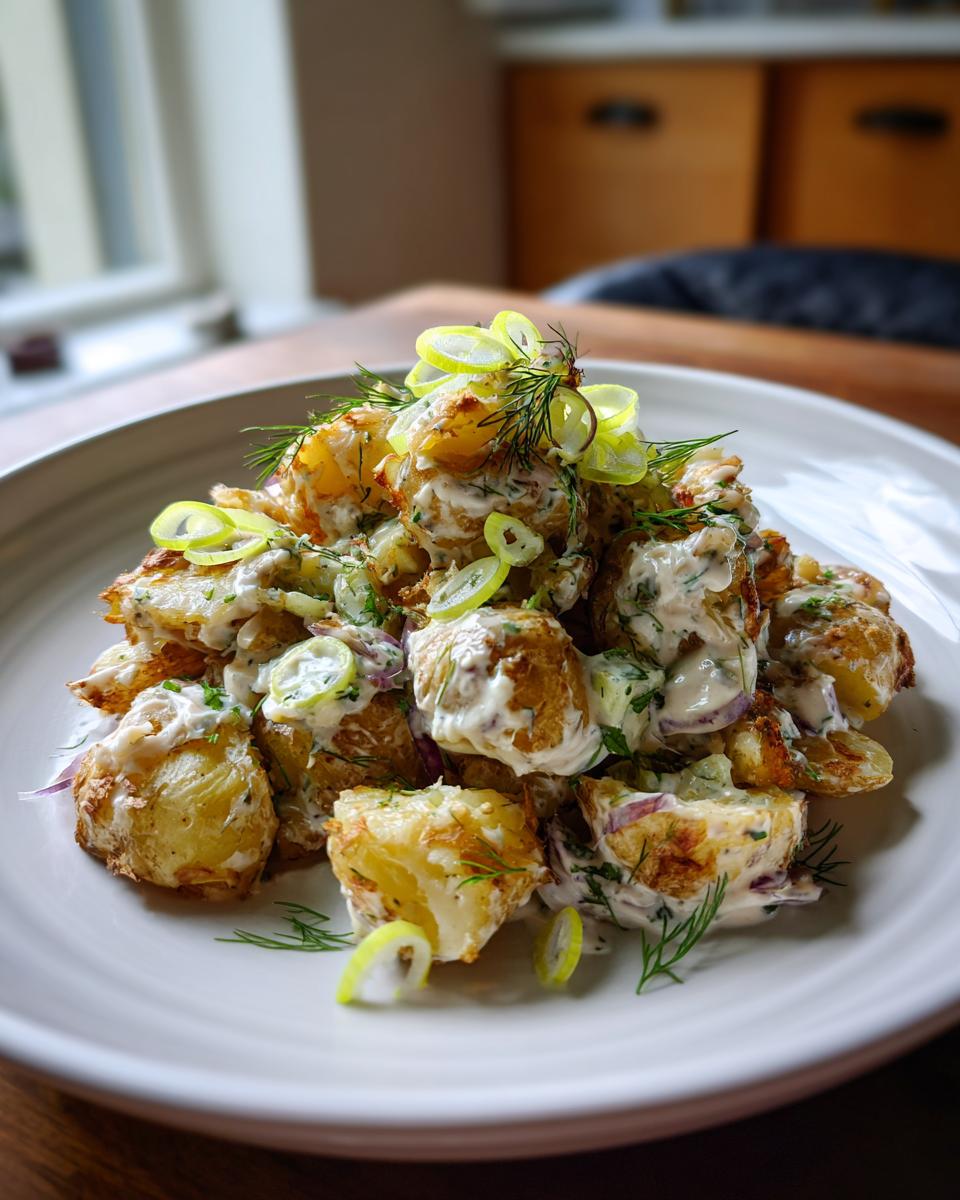 Crispy Smashed Potato Salad - detail 1