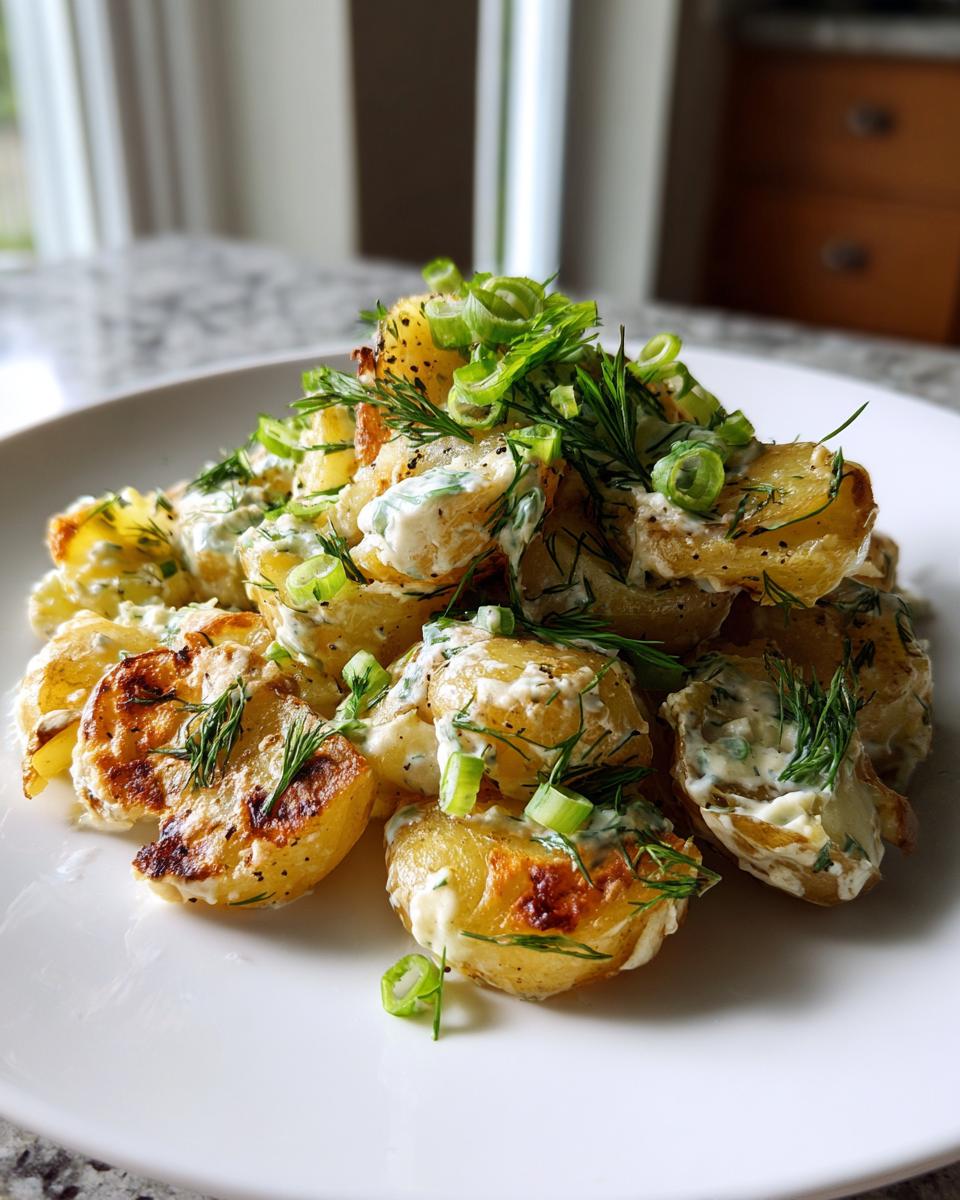 Crispy Smashed Potato Salad - detail 2