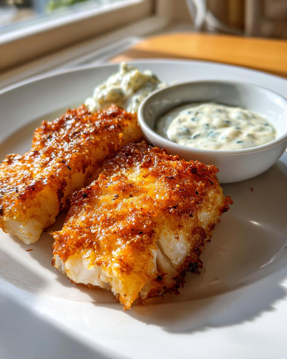 Crispy and Flaky Air Fryer Cod - detail 1