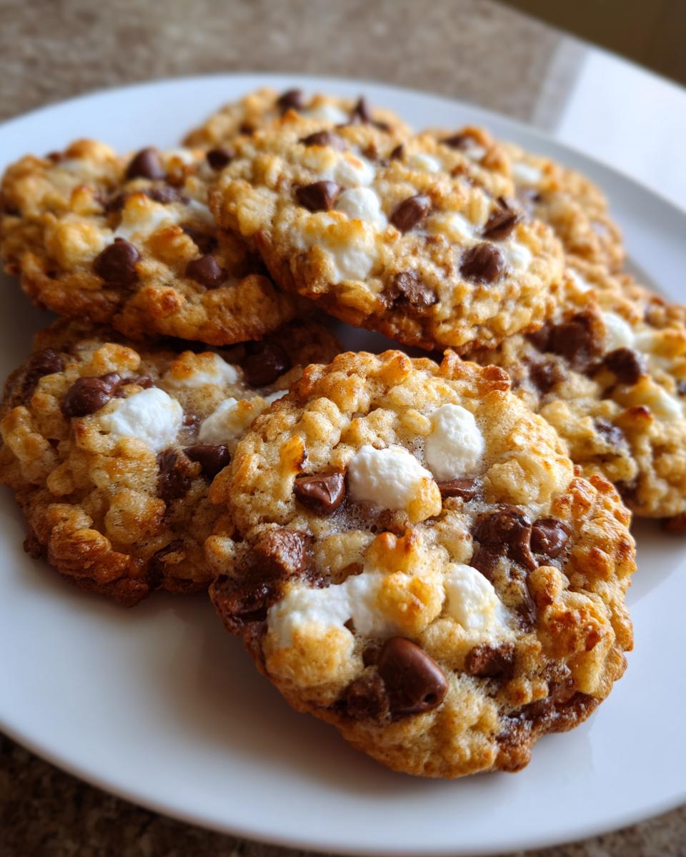 Crunchy Chocolate Chip Rice Krispie Cookies - detail 1