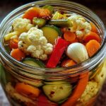 Crunchy Tangy Refrigerator Pickled Vegetables