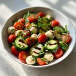 Cucumber Caprese Salad