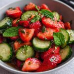 Cucumber Strawberry Salad