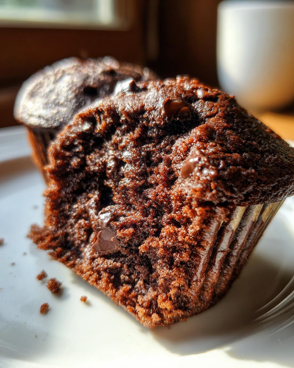 Double Chocolate Chip Muffins - detail 1