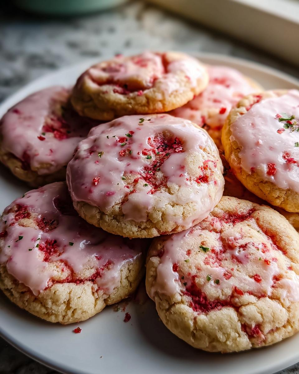 Double Strawberry Sugar Cookies - detail 1