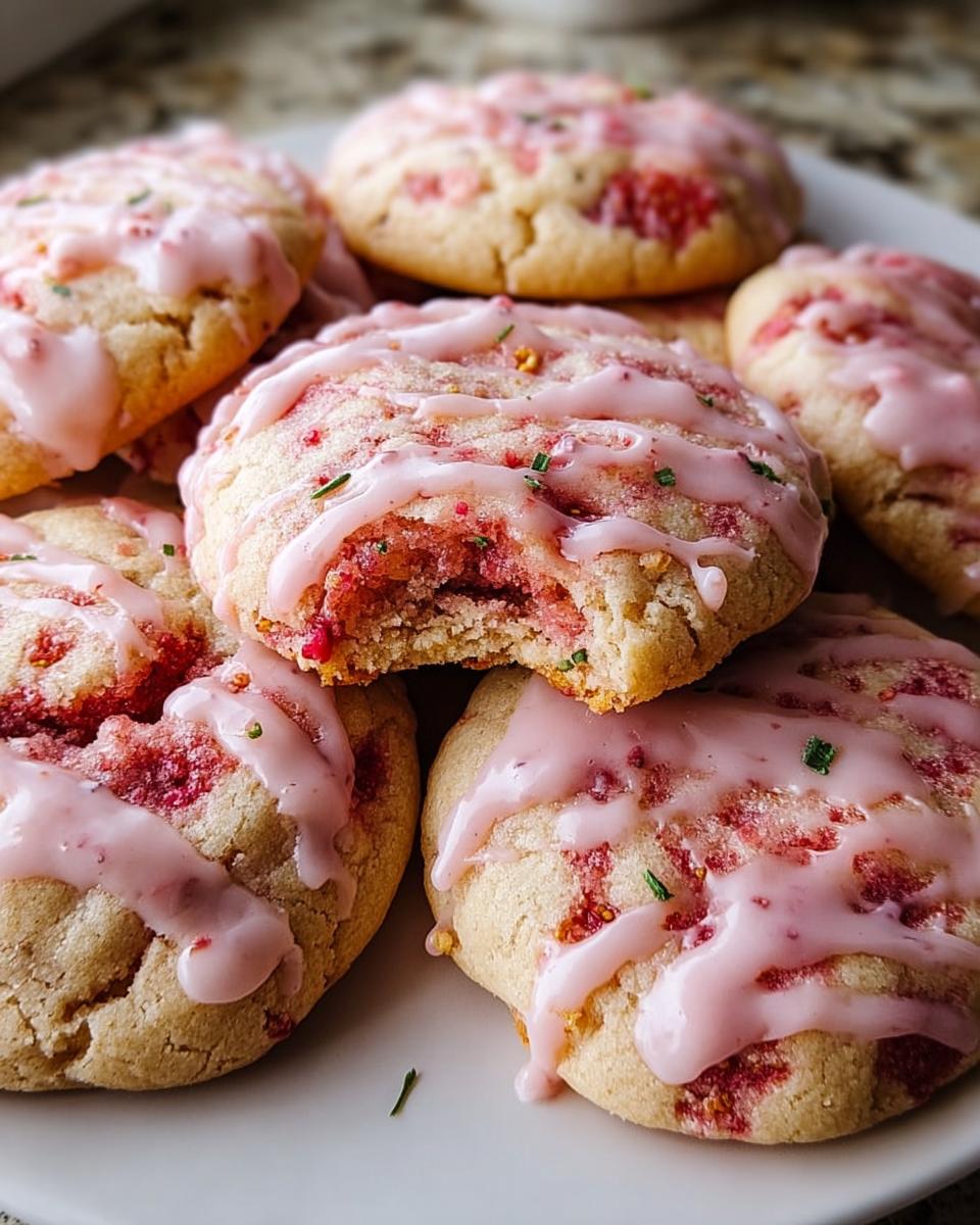 Double Strawberry Sugar Cookies - detail 1
