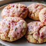 Double Strawberry Sugar Cookies