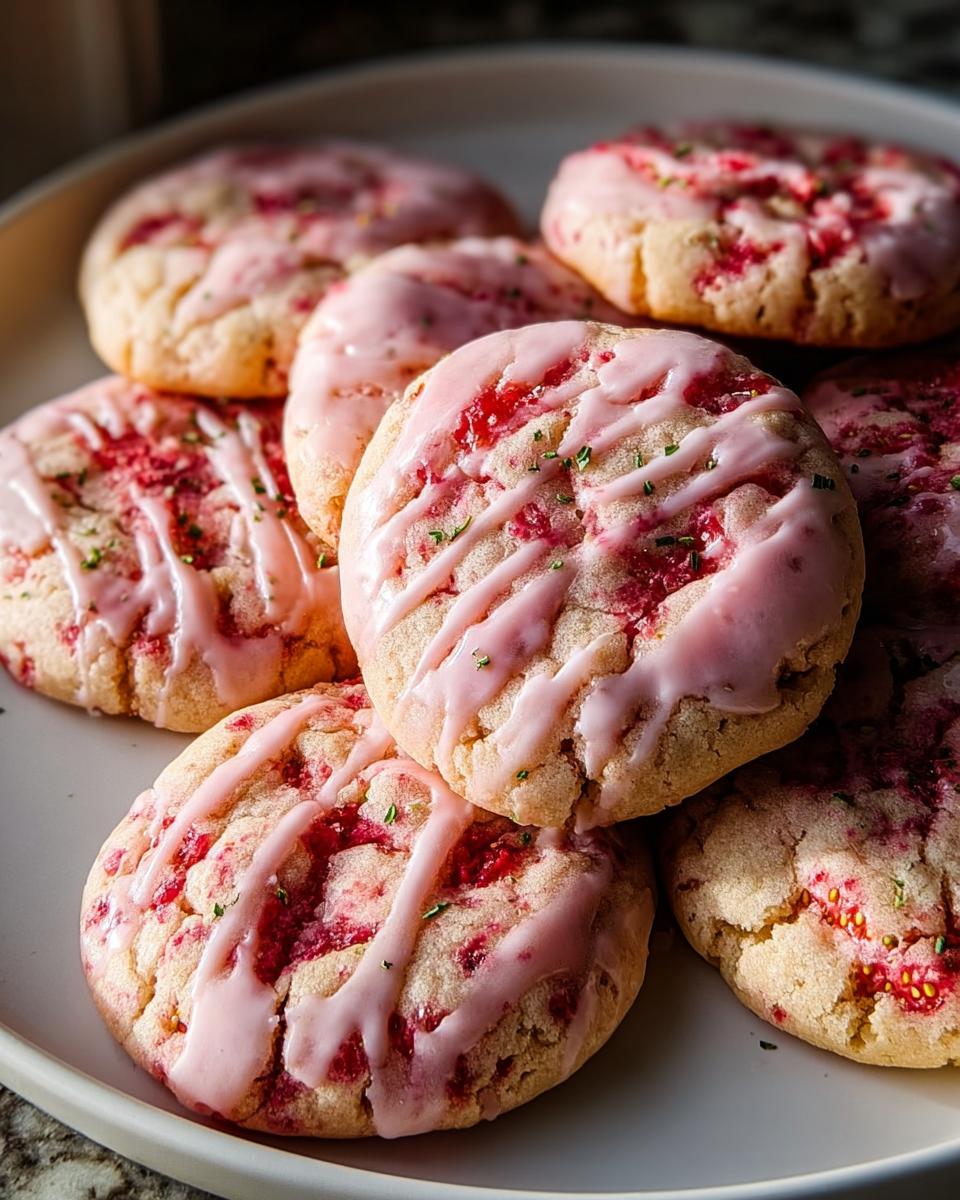 Double Strawberry Sugar Cookies - detail 2