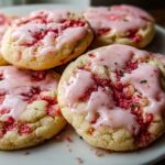 Double Strawberry Sugar Cookies