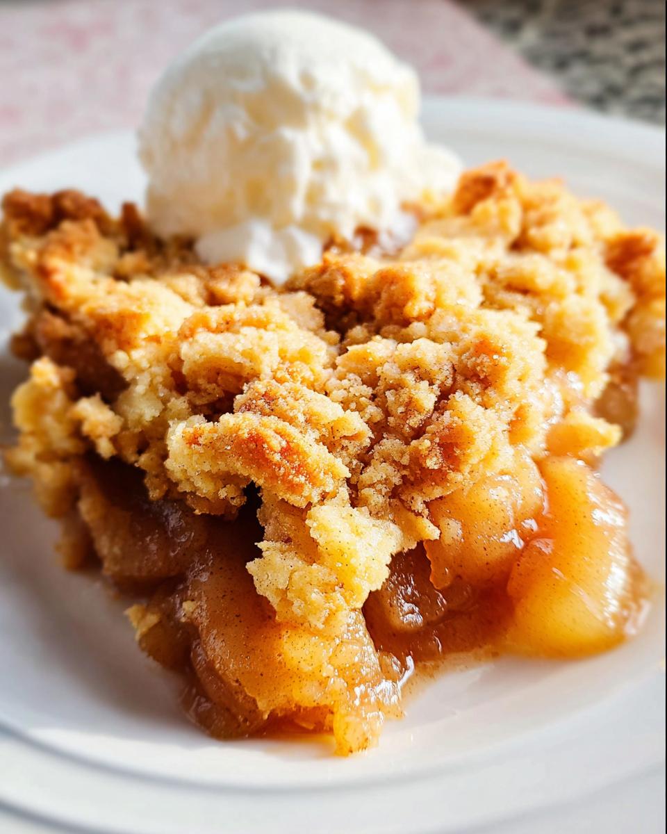 Easy Apple Cobbler - detail 2
