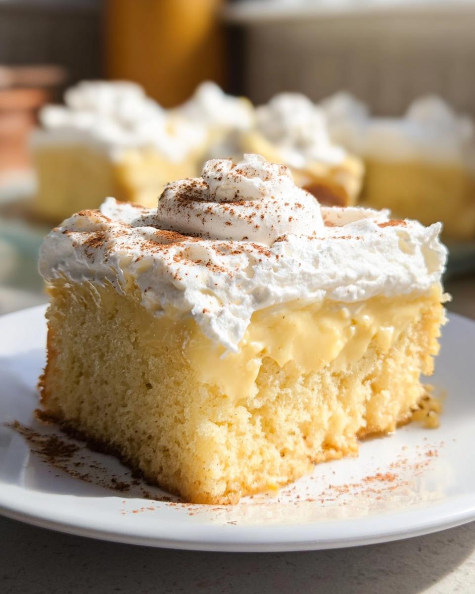 Eggnog Poke Cake - detail 1