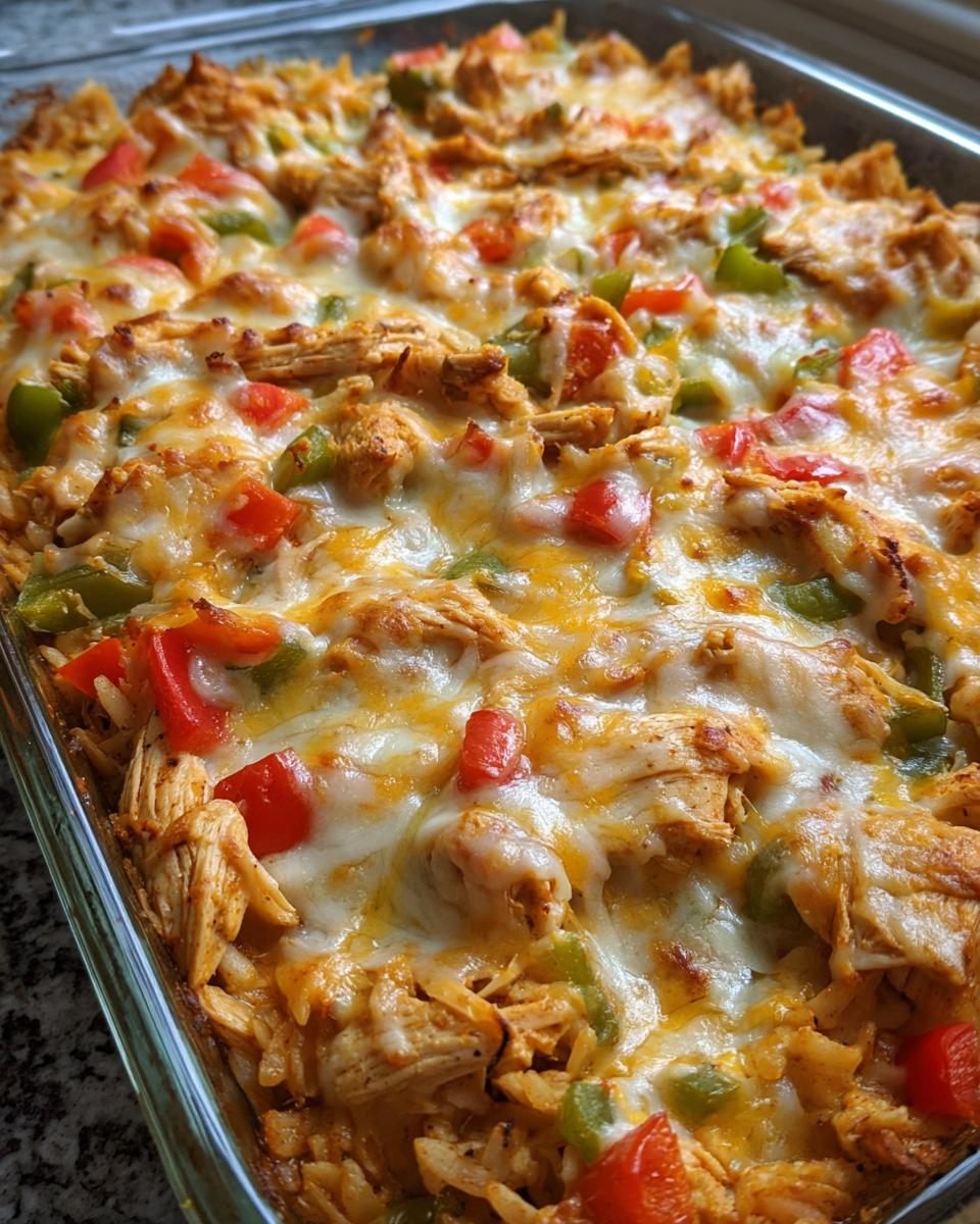 FAJITA CHICKEN CASSEROLE - detail 1