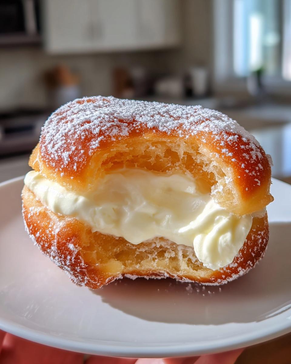 Fluffy Korean Milk Cream Donuts - detail 1