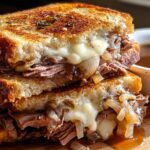 French Dip Grilled Cheese