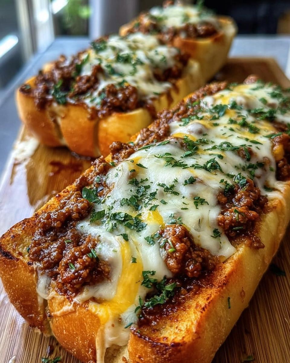 Garlic Bread Sloppy Joes - detail 1
