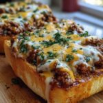 Garlic Bread Sloppy Joes