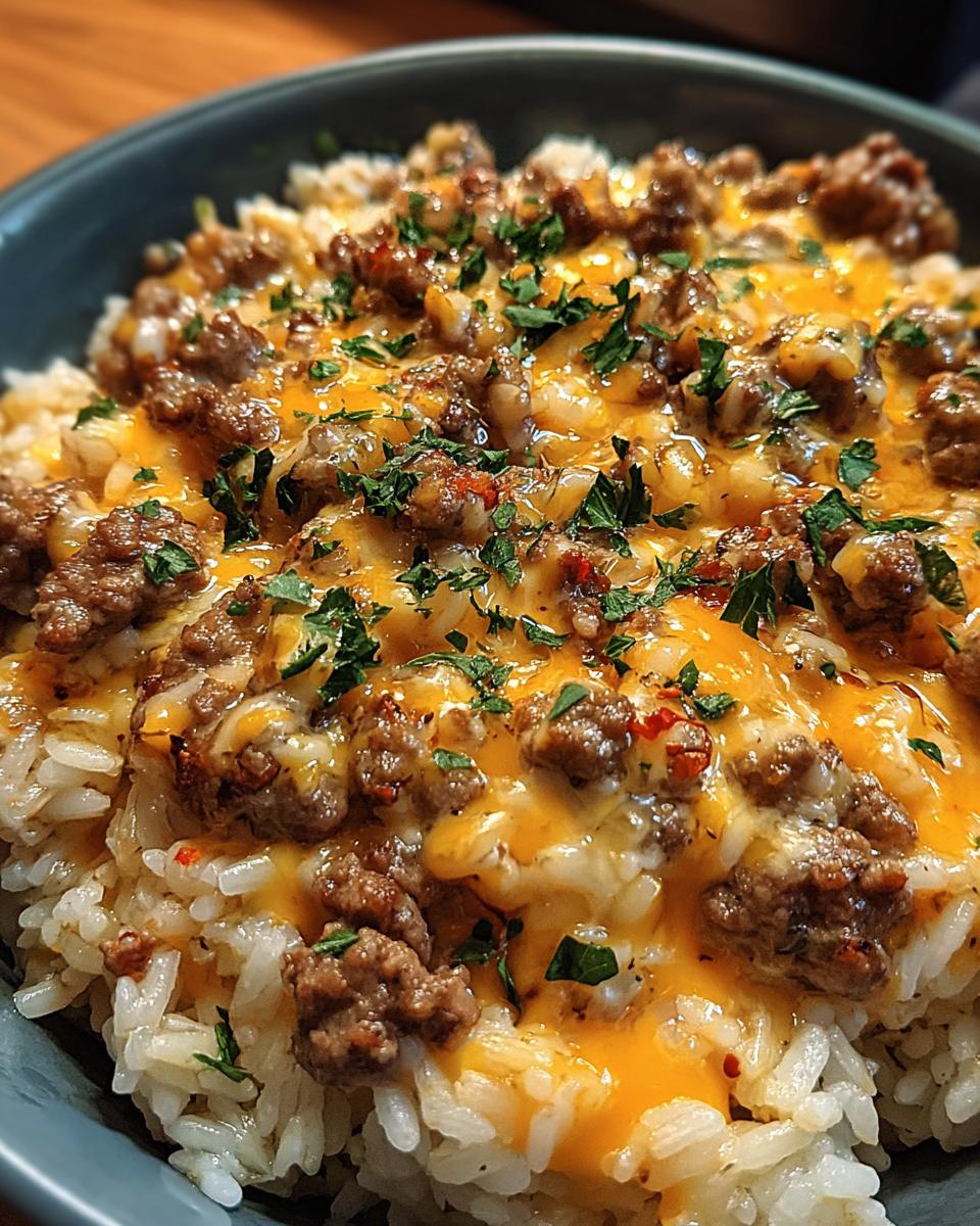 Garlic Butter Beef Bowl