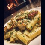 Garlic Butter Chicken with Rigatoni and Parmesan