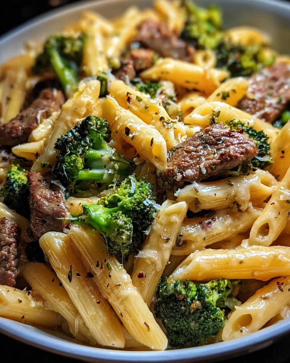 Garlic Butter Steak & Broccoli Penne - detail 1