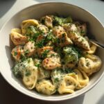 Garlic Parmesan Chicken Tortellini