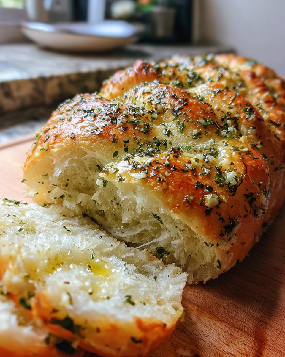 Garlic Parmesan Herb Bread - detail 1