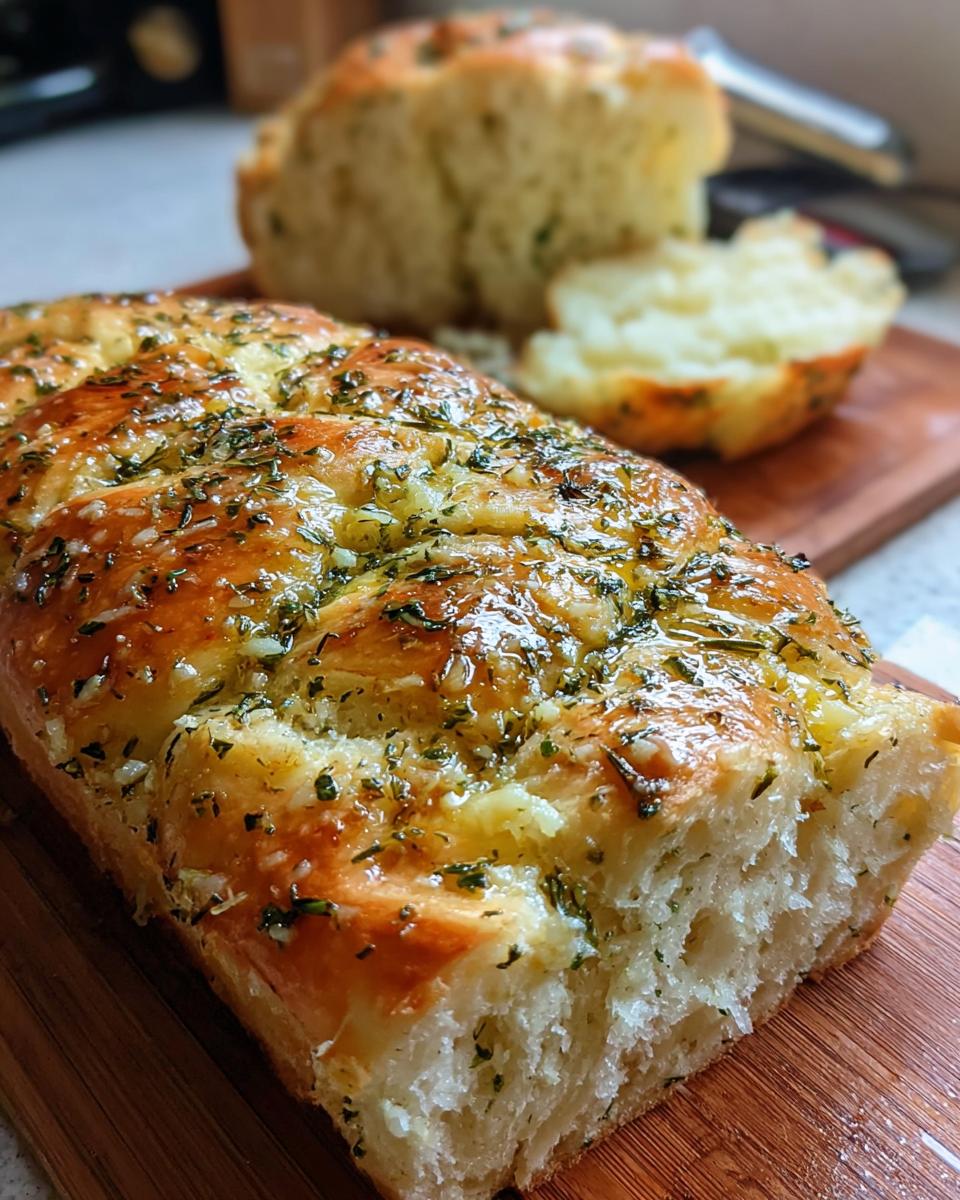 Garlic Parmesan Herb Bread - detail 2
