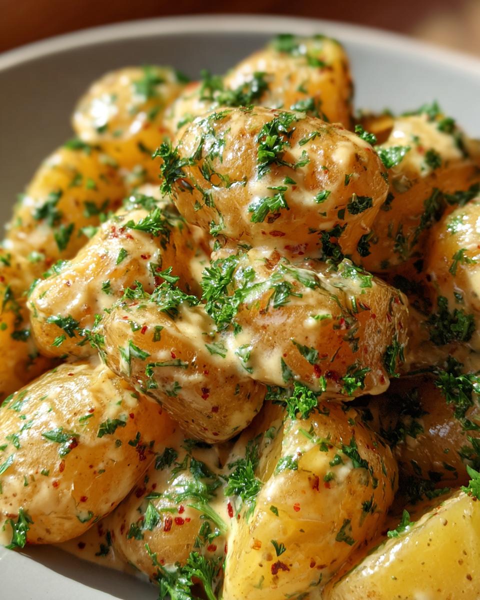 Garlic Sauce Baby Potatoes - detail 1